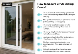 How to Secure uPVC Sliding Doors