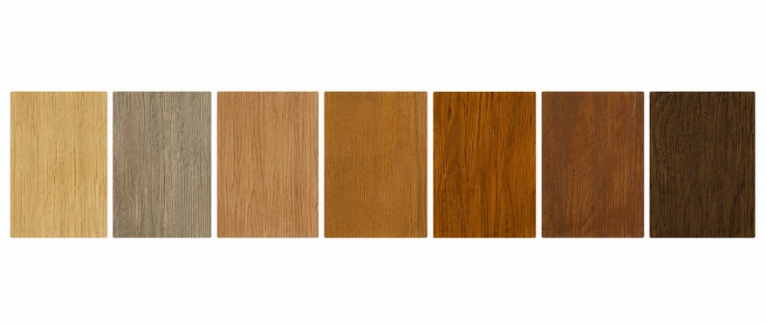 authentic woodgrain foils