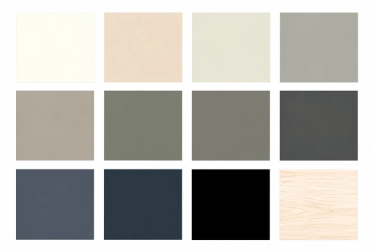 powder-coated alu