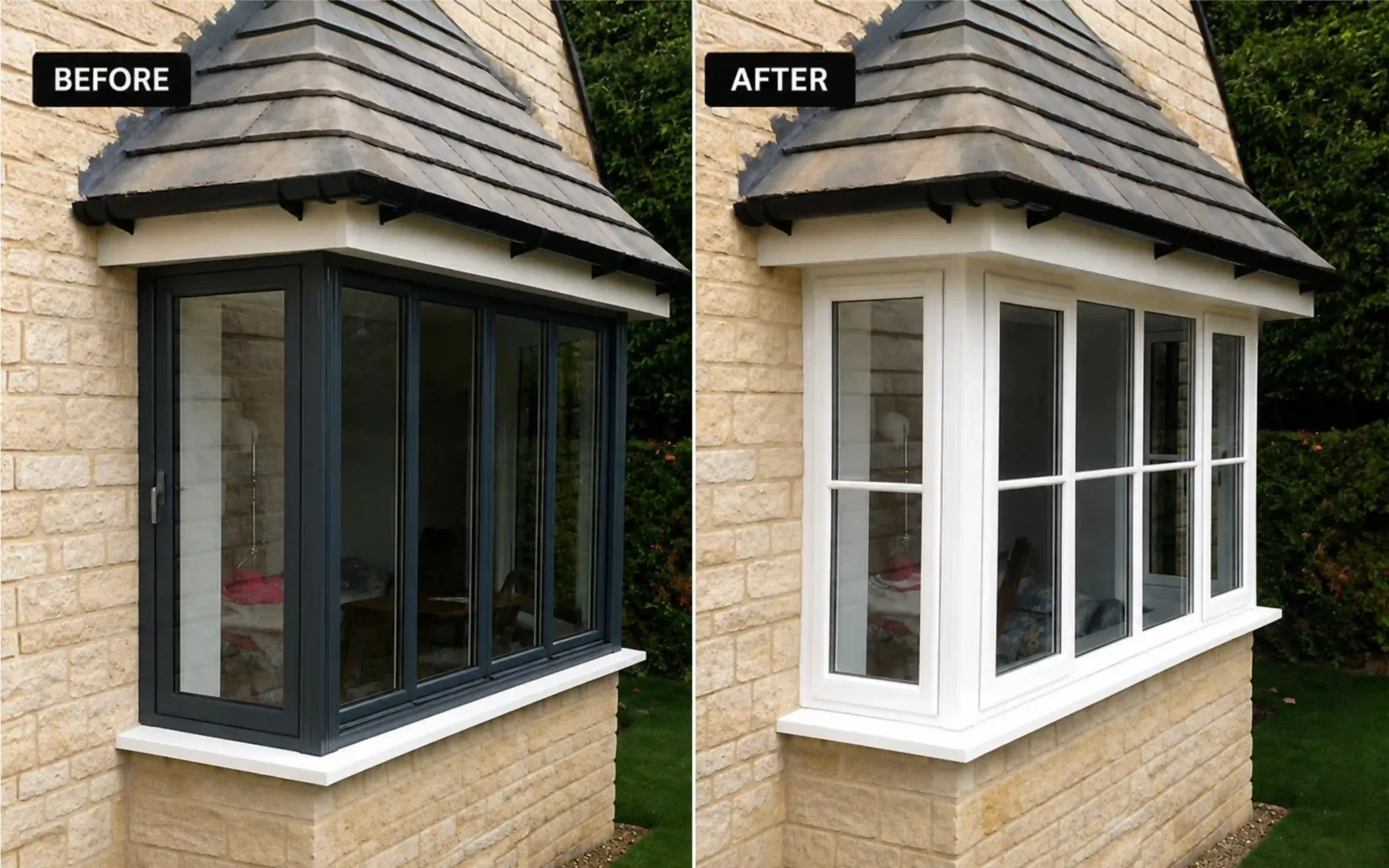 real installations before and after