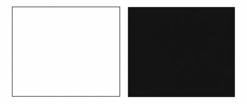 White and black color option