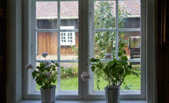 double glazed window